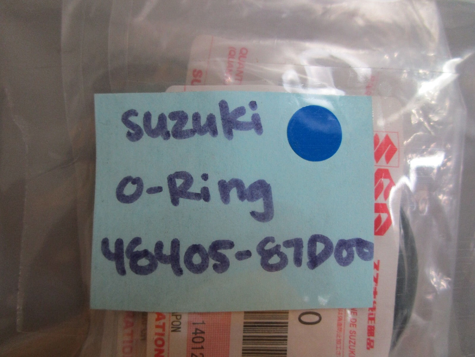*NEW OEM* 0770 Suzuki O-Ring 48405-87D00