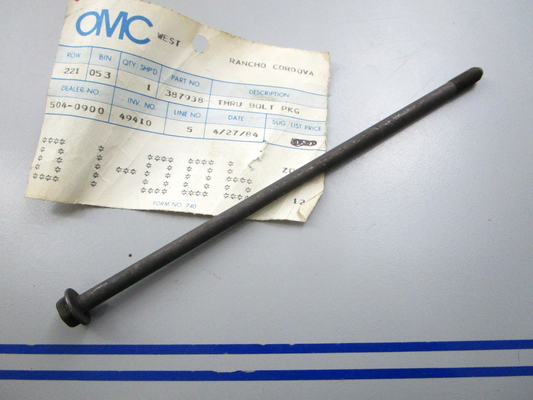 NEW OEM 387938 0387938 OMC Johnson Evinrude Bolt 0810