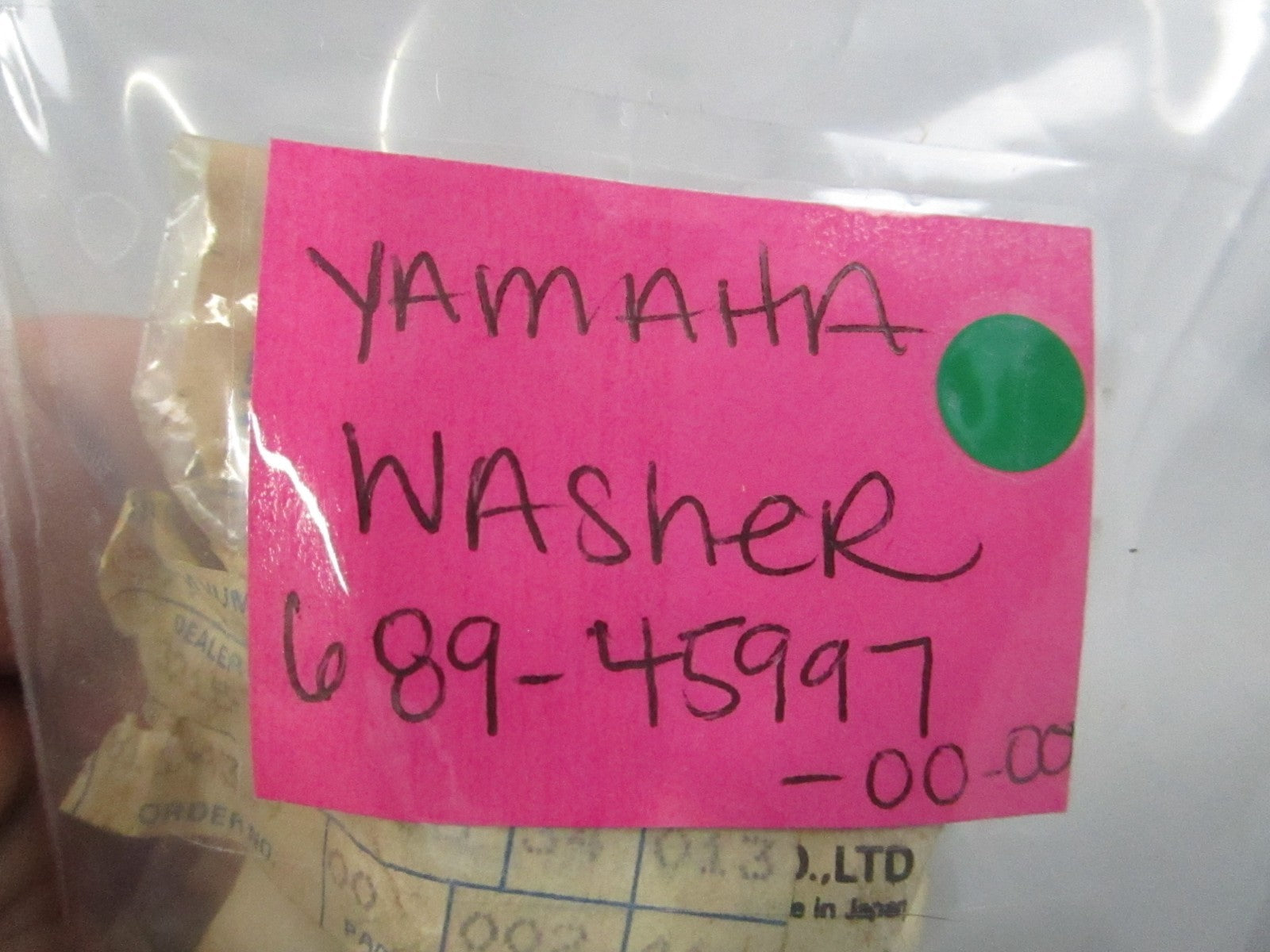 NEW OEM 689-45997-00-00 Yamaha Washer 0810