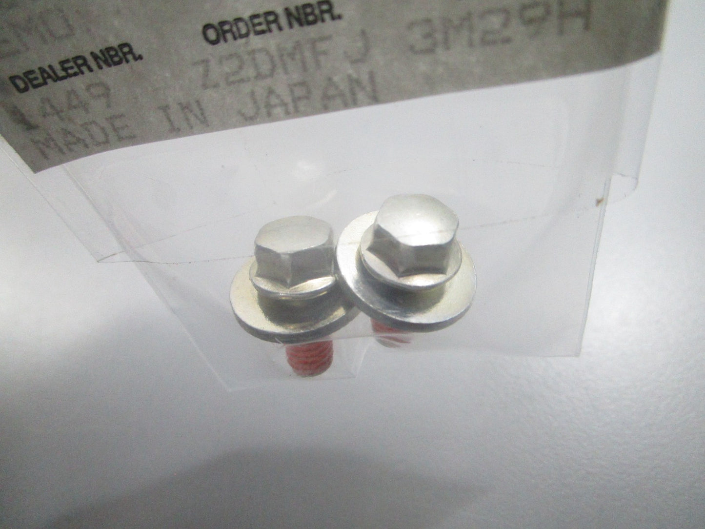 NEW OEM (LOT OF 2) Kawasaki  Bolt 92150-1505 0810