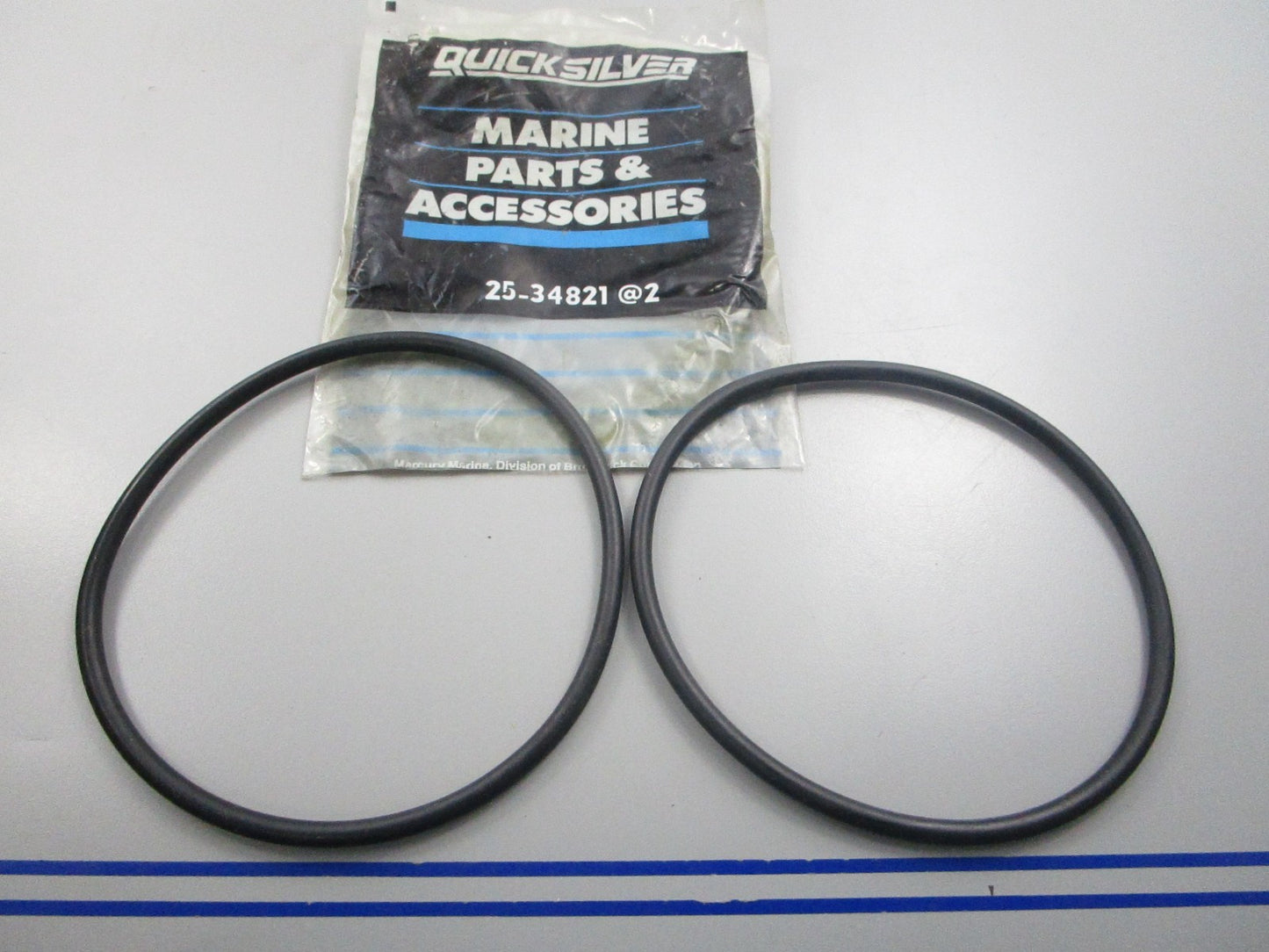 NEW OEM (LOT OF 2) 25-34821 Mercury Quicksilver O-Ring 0810