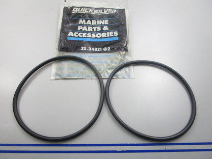 NEW OEM (LOT OF 2) 25-34821 Mercury Quicksilver O-Ring 0810