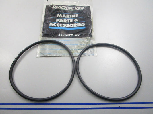 NEW OEM (LOT OF 2) 25-34821 Mercury Quicksilver O-Ring 0810