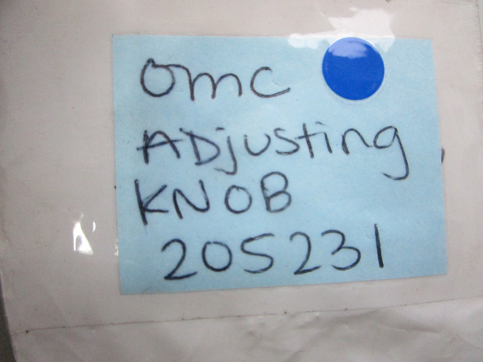 *NEW OEM* 0810 OMC Johnson Evinrude Adjusting Knob 205231 0205231