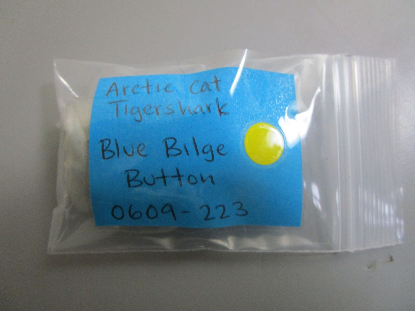 *NEW OEM* 0770 Arctic Cat Tigershark Blue Bilge Button 0609-223