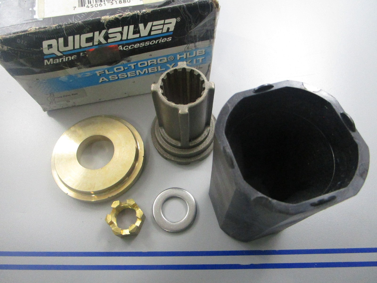 *NEW OEM* 0810 Mercury Quicksilver Flo-Torq II Hub Kit 835284Q1