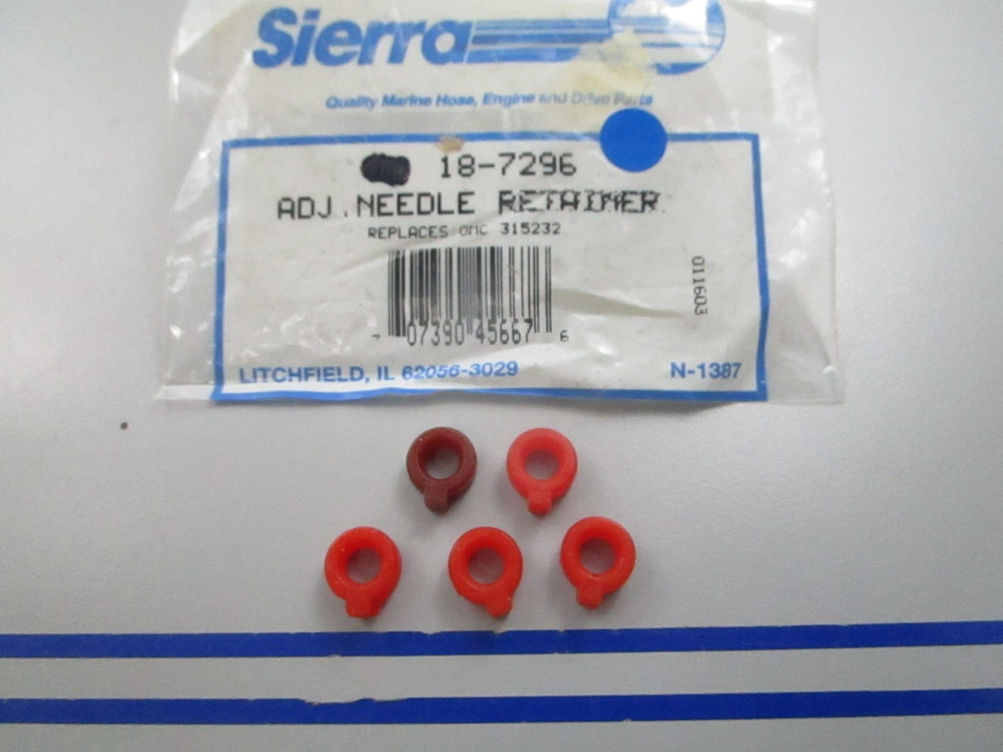 NEW (LOT OF 5) 18-7296 Replaces: OMC 315232 Sierra Needle Retainer Adj. 0810