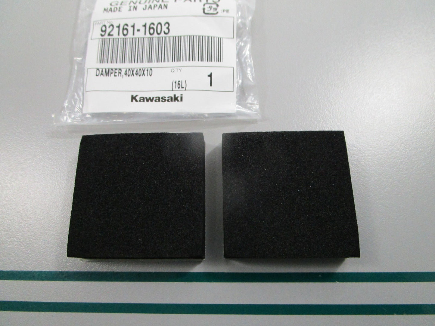 NEW OEM (LOT OF 2) 92161-1603 Kawasaki Damper 0810