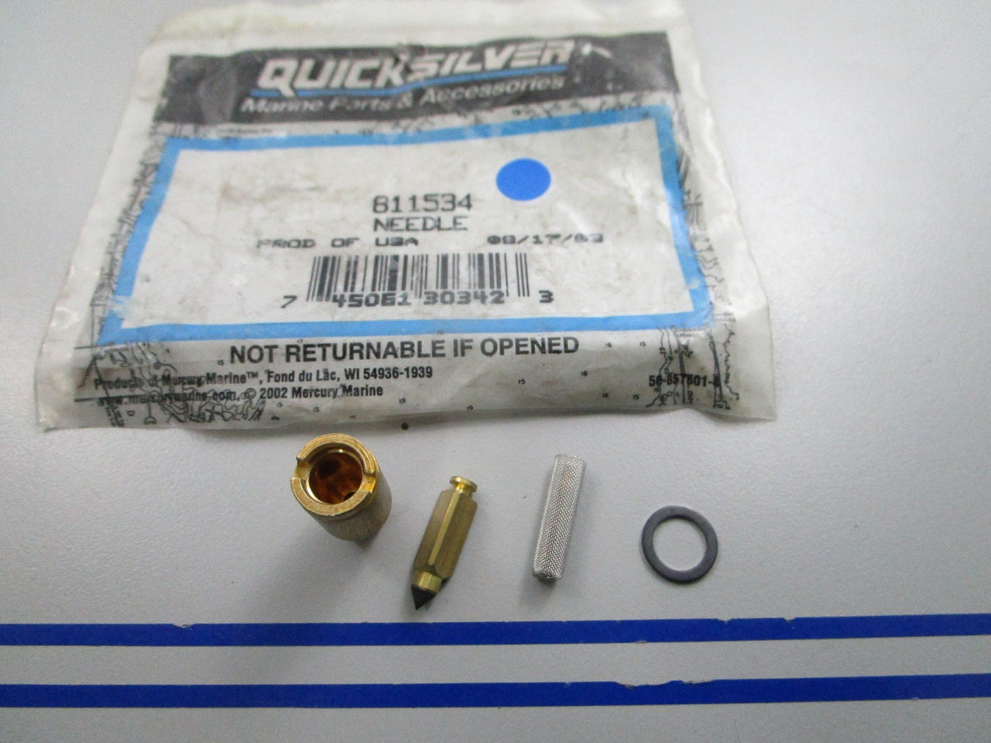 NEW OEM Mercury Quicksilver 811534 Needle 0810