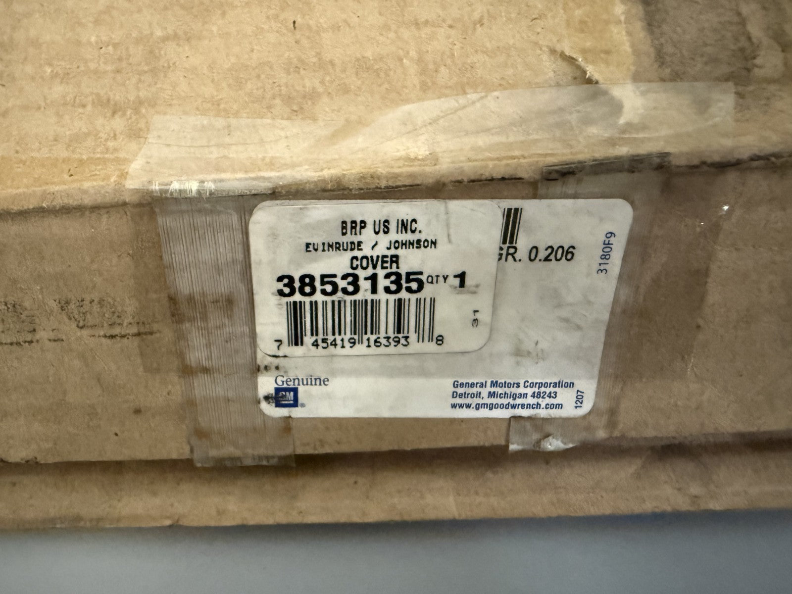 NEW OEM 3853135 OMC Johnson Evinrude Timing Gear Case 0820