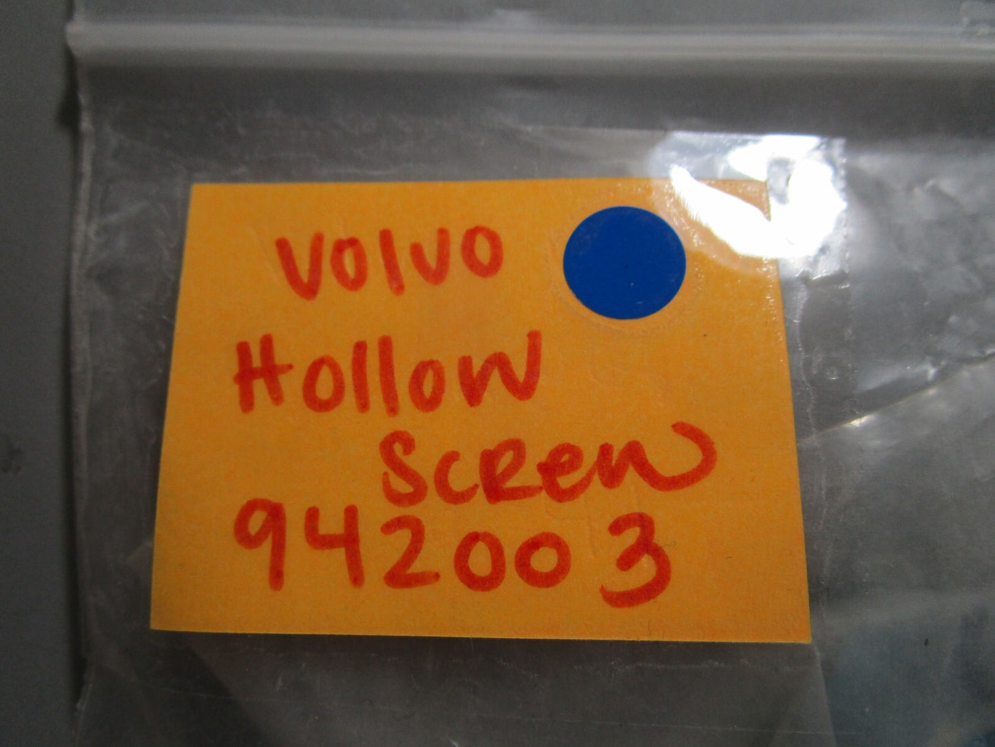 *NEW OEM* 0810 Volvo Penta Hollow Screw 942003