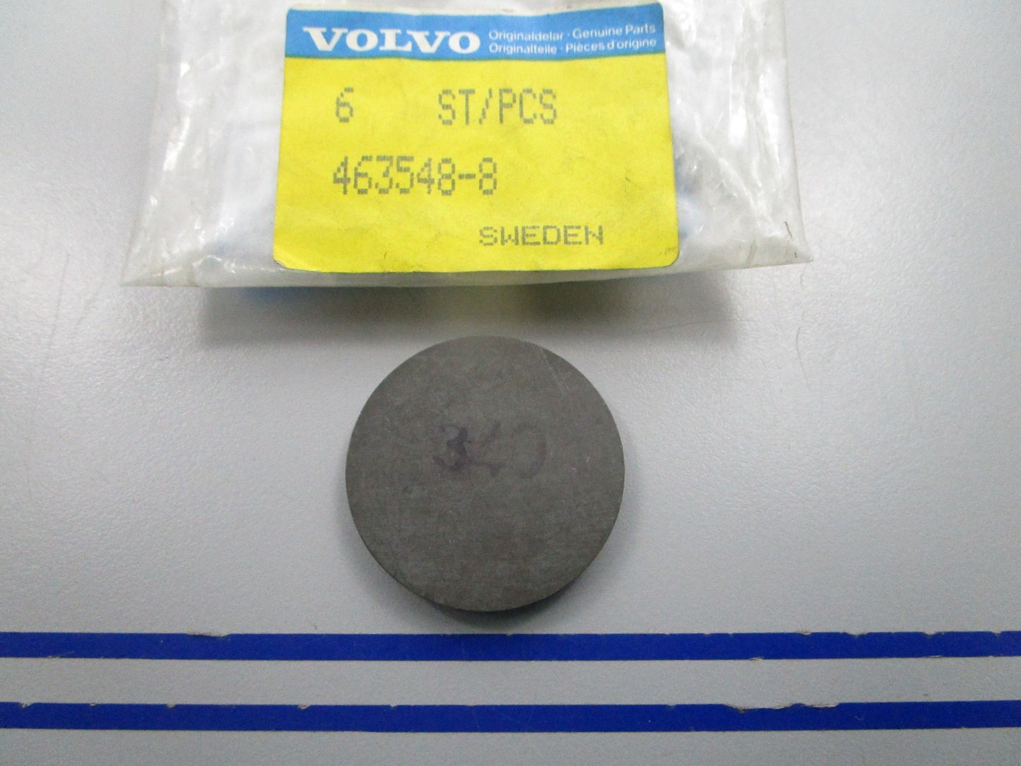 NEW OEM 463548 Volvo Penta 3.40mm Adjusting Washer 0810