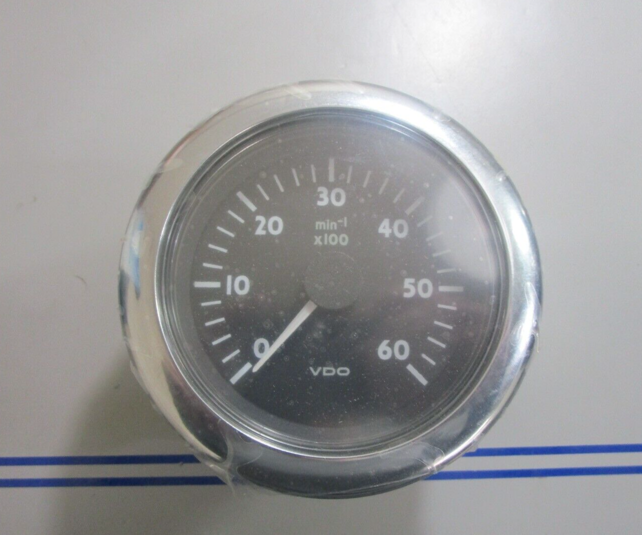 *NEW OEM* 0720 VDO 3" 6000 RPM 12v Chrome Tachometer 85mm Dia V3334101 3334101