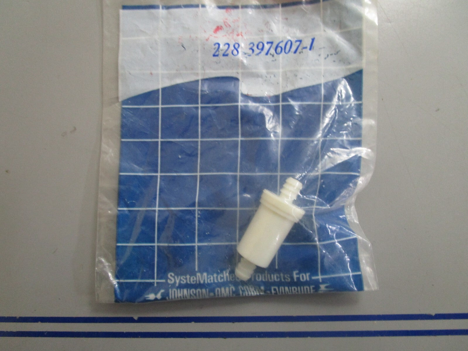 *NEW OEM* 0810 OMC Johnson Evinrude Fuel Filter 397607 0397607