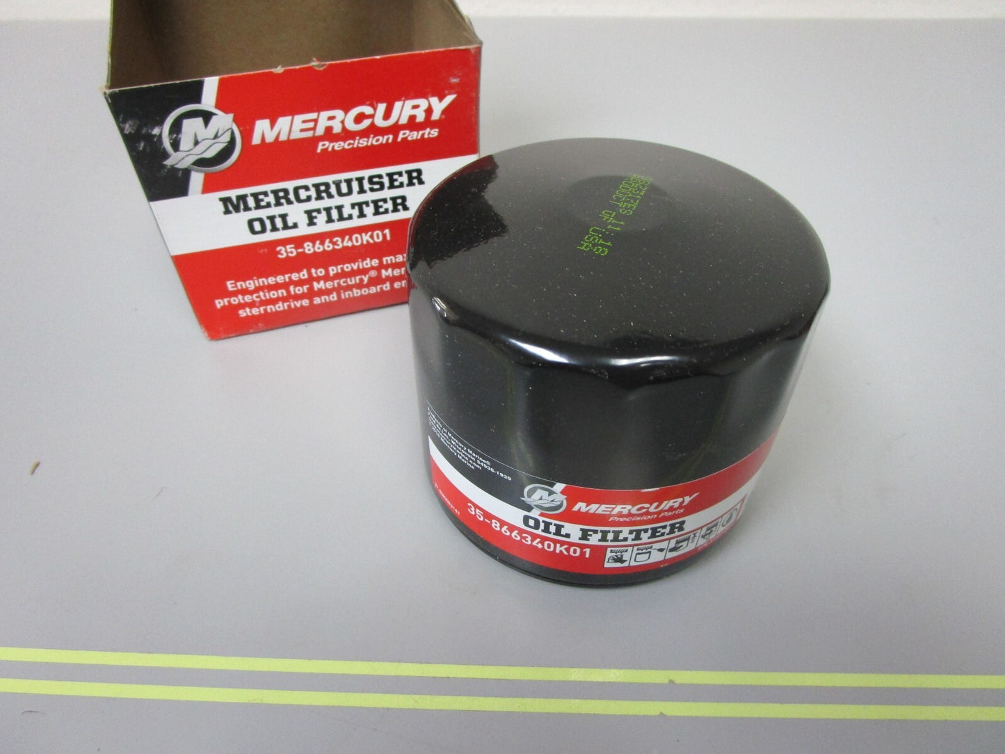*NEW OEM* 0720 Mercury Quicksilver Oil Filter 35-866340K01
