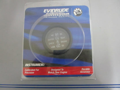 *NEW OEM* 0820 OMC Johnson Evinrude 2" System Check Zephyr Gauge Asy 764043