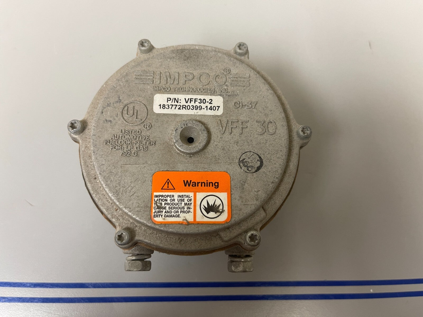 *NEW OEM* 0720 Impco Propane Vacuum Fuel Lock VFF 30