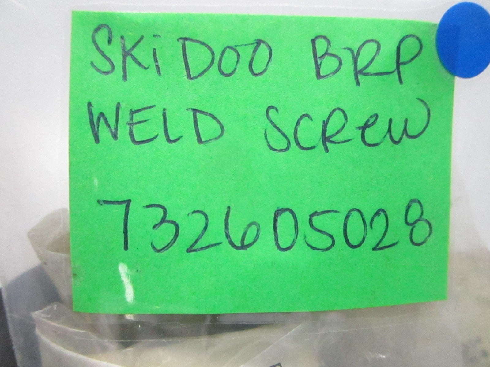 *NEW* (LOT OF 2) 0810 Ski Doo BRP Weld Screw 732605028
