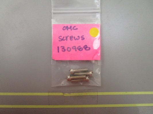 *NEW OEM* (LOT OF 4) 0810 OMC Johnson Evinrude Screw 130988 0130988
