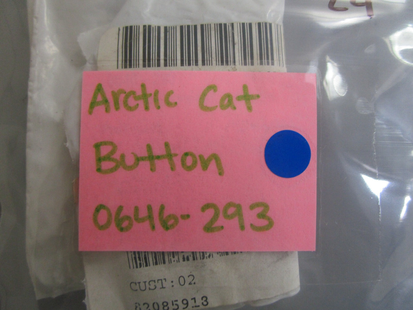 *NEW OEM* (LOT OF 4) 0810 Arctic Cat Button 0646-293
