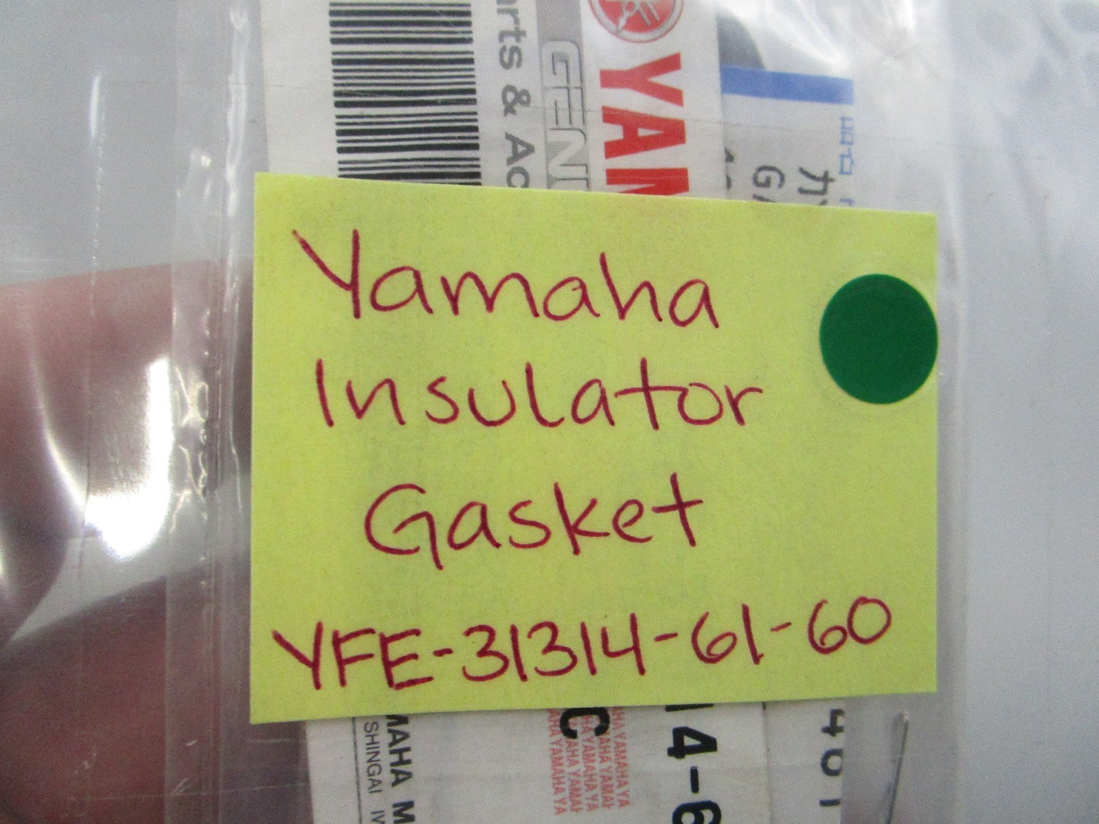 NEW OEM YFE-31314-61-60 Yamaha Insulator Gasket 0810