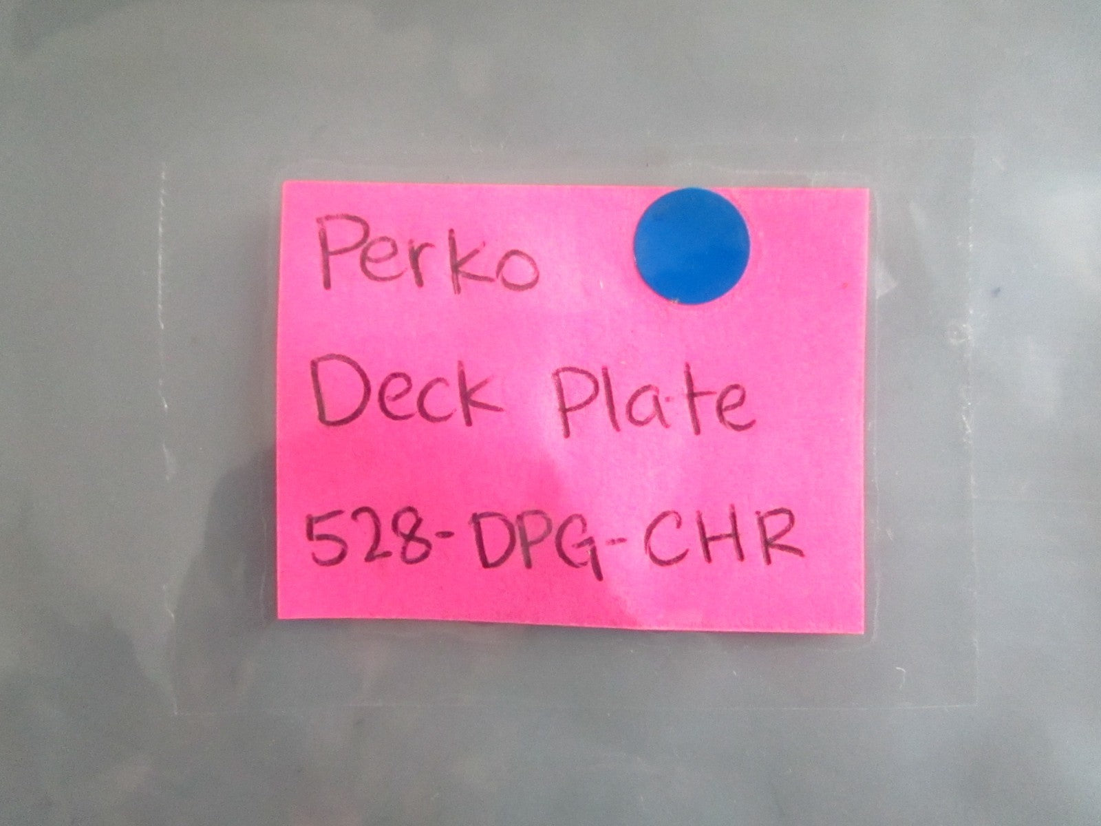 NEW OEM Perko 528-DPG-CHR Deck Plate 0820