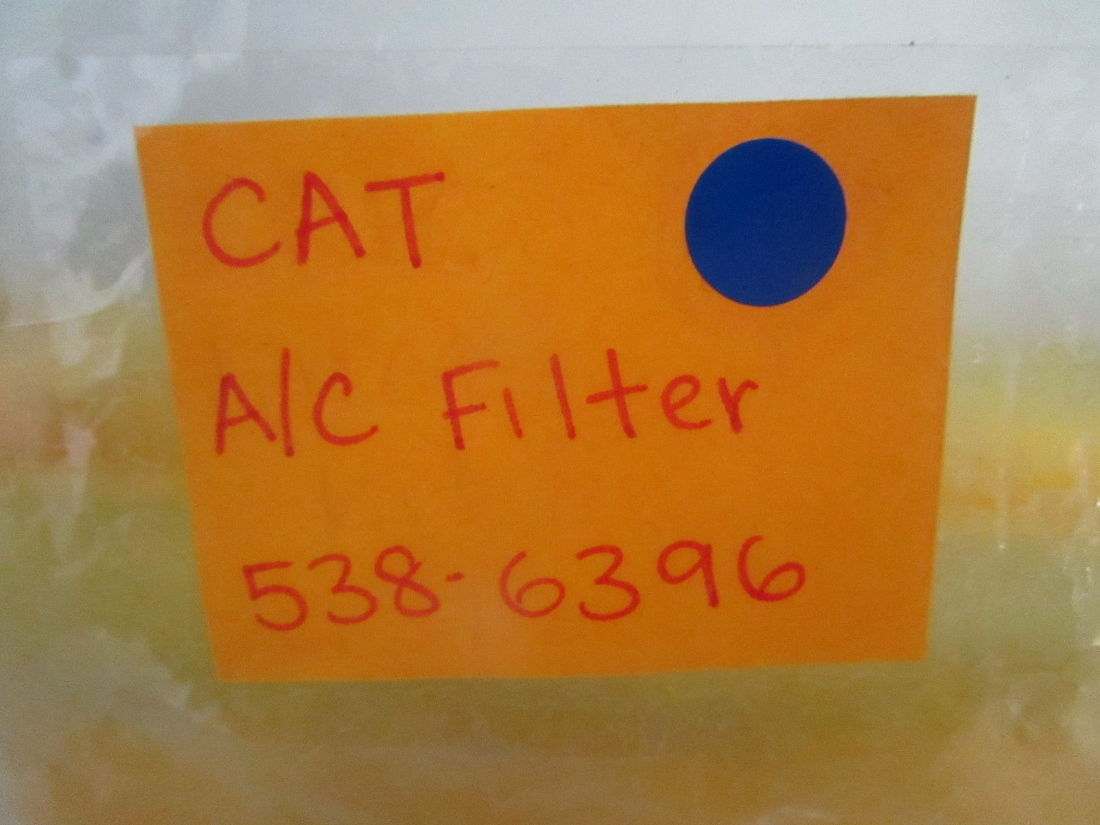 *NEW OEM* 0820 CAT A/C Filter 538-6396