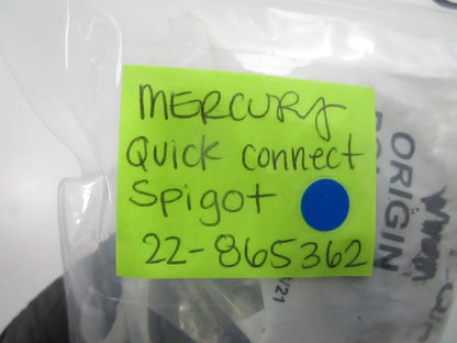 *NEW OEM* 0810 Mercury Quicksilver Quick Connect Spigot 22-865362