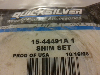 *NEW OEM* 0810 Mercury Quicksilver Shim Set 15-44491A1