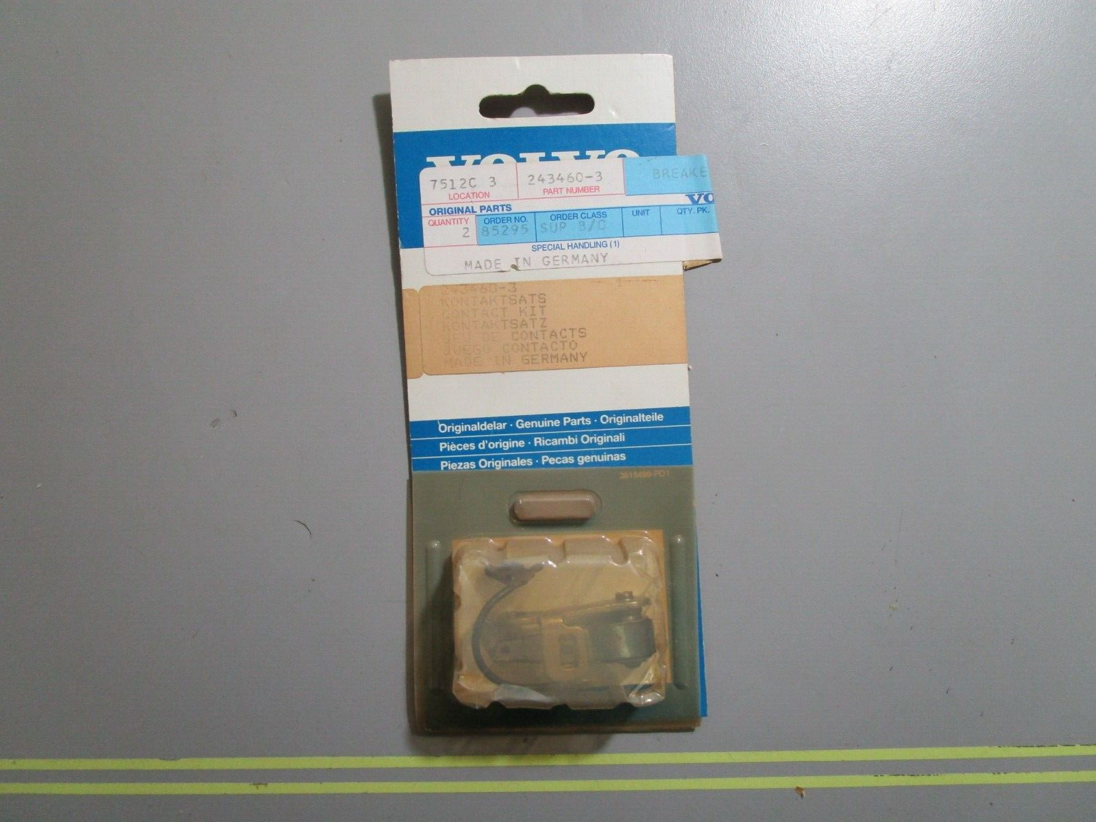 *NEW OEM* 0770 Volvo Penta Contact Kit 243460