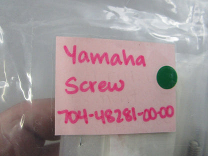 NEW OEM (LOT OF 2) 704-48281-00-00 Yamaha Screw 0810