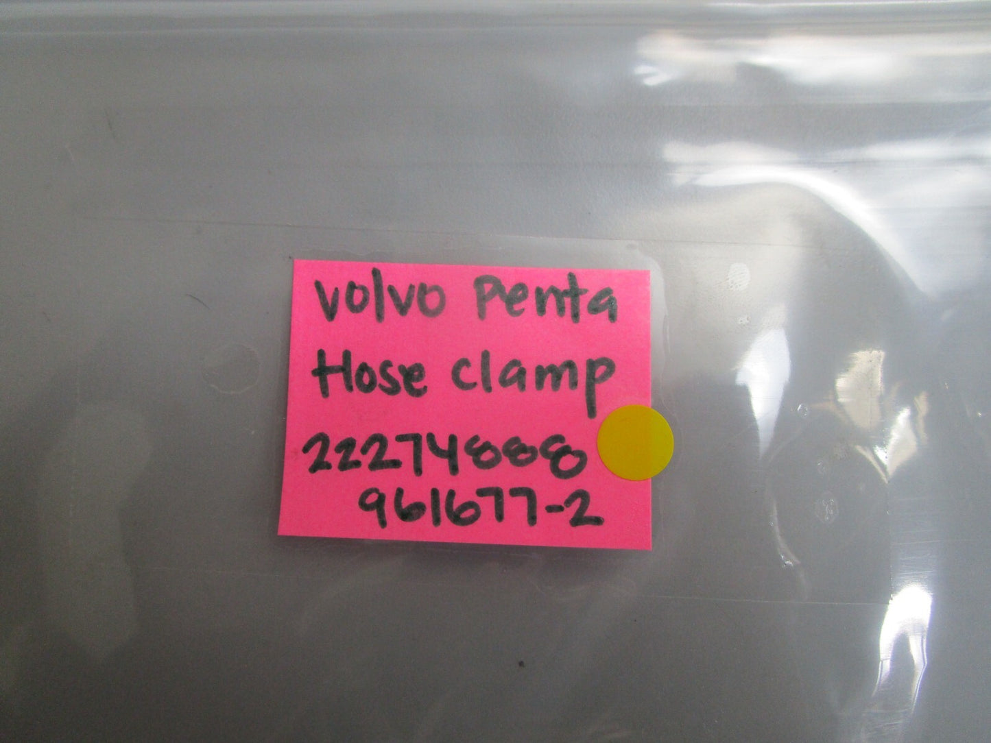 *NEW OEM* 0810 Volvo Penta Hose Clamp 22274888 961677-2