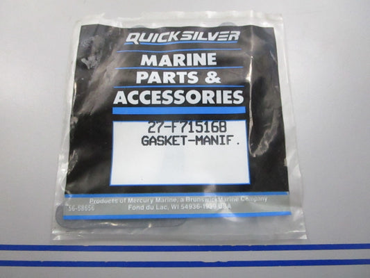 NEW OEM 27-F715168 Mercury Quicksilver Manifold Gasket 0810