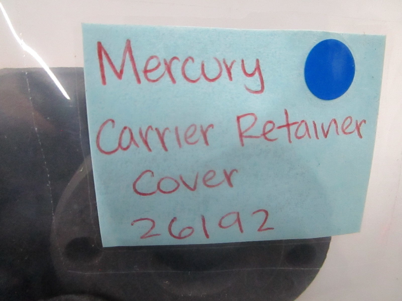 *NEW OEM* 0810 Mercury Quicksilver Carrier Retainer Cover 26192