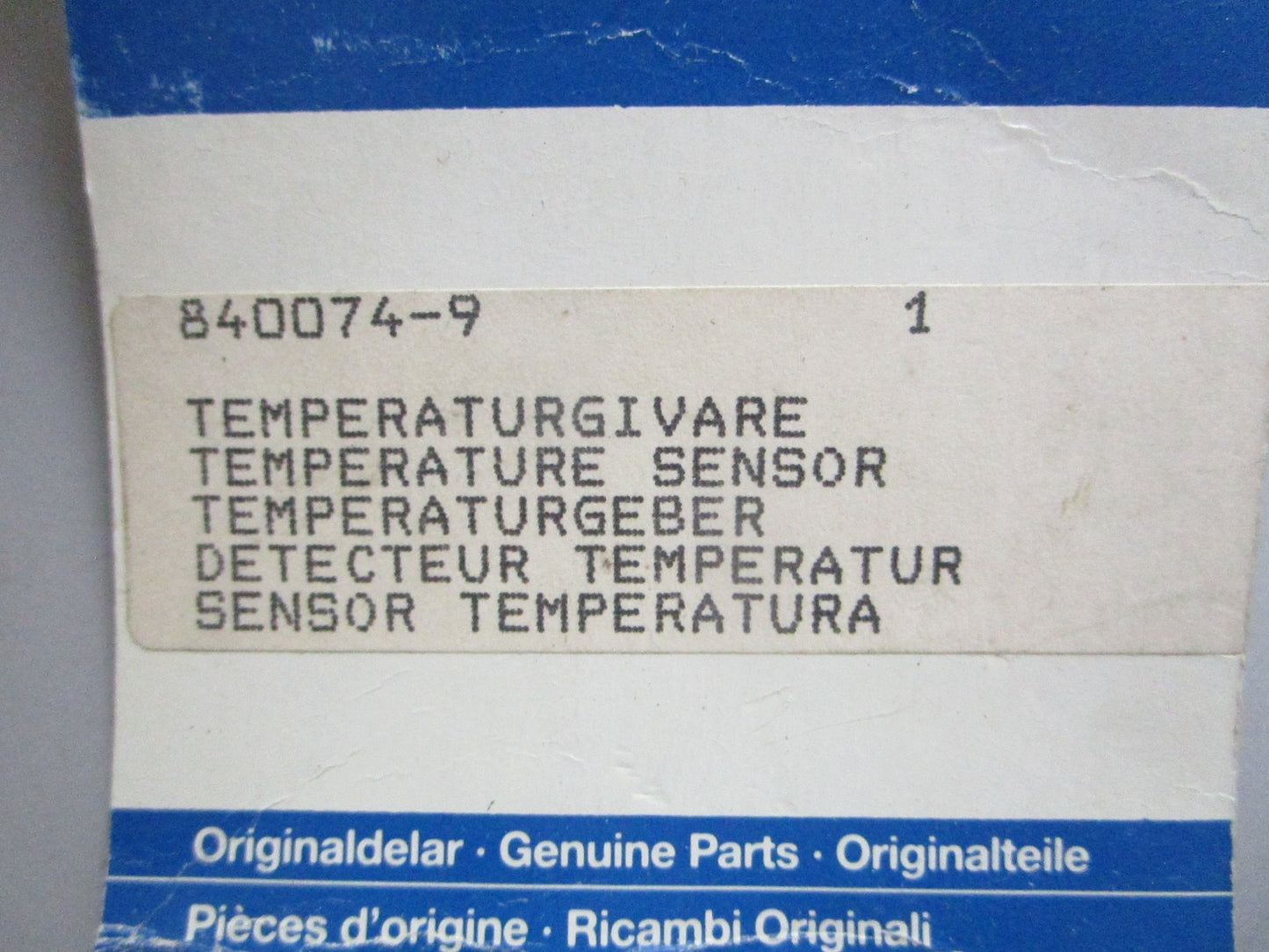 *NEW OEM* 0820 Volvo Penta Temperature Sensor 840074