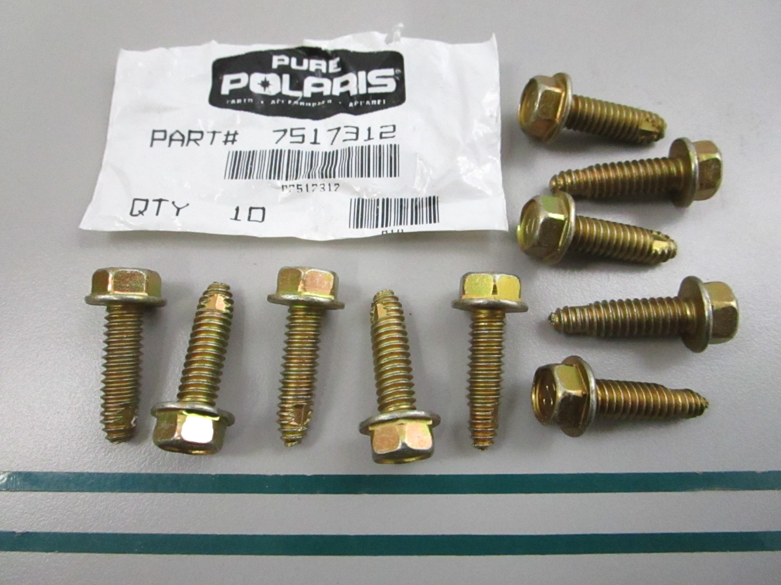 NEW OEM (LOT OF 10) 7517312 Polaris Screw 0810