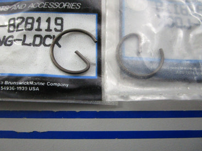 NEW OEM (LOT OF 2) 40-828119 Mercury Quicksilver Lock Ring 0810