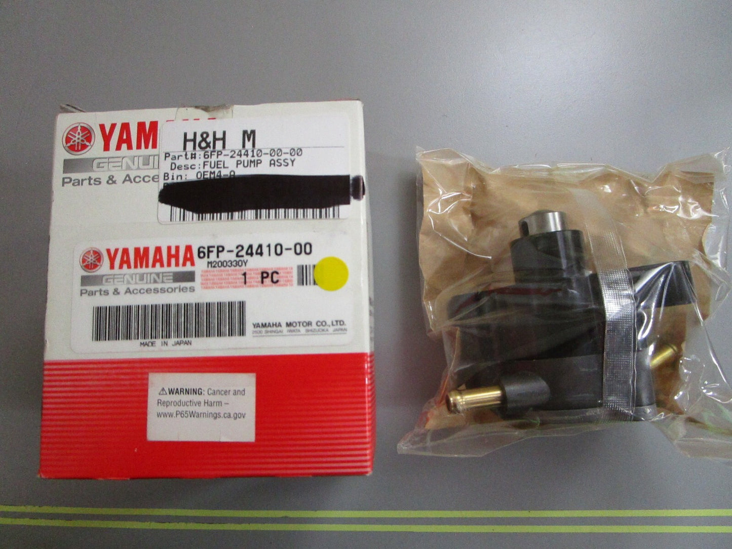 *NEW OEM* 0820 Yamaha Fuel Pump Assy 6FP-24410-00-00