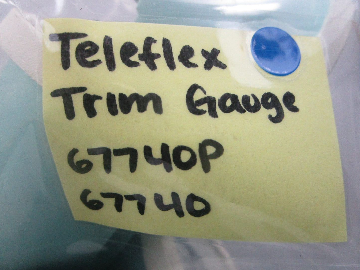 *NEW* 0810 Teleflex Trim Gauge 67740P 67740