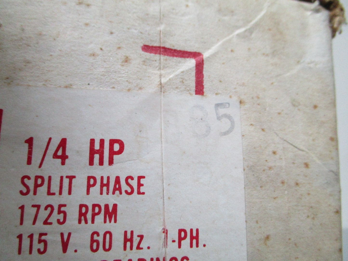 *NEW OEM* 0720 Dayton 1/4hp Blower Motor 5K908