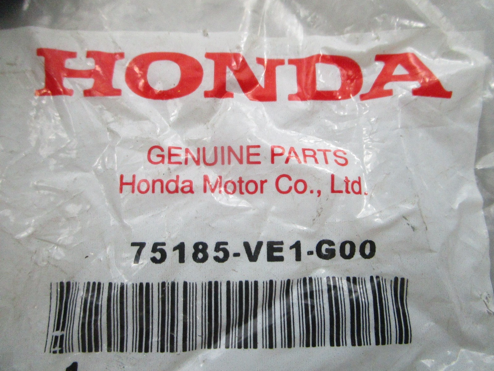 NEW OEM Honda 75185-VE1-G00 Spring 0810