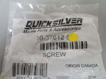 *NEW OEM* (LOT OF 5) 0810 Mercury Quicksilver Screw 10-37612