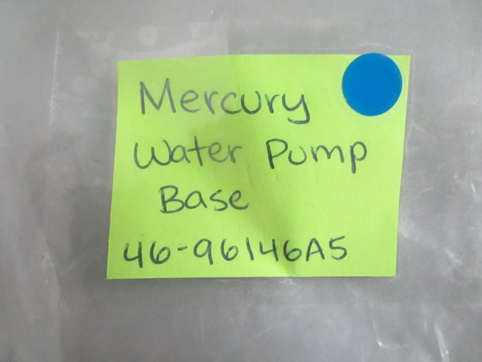 NEW OEM 46-96146A5 Mercury Quicksilver Water Pump Base 0820