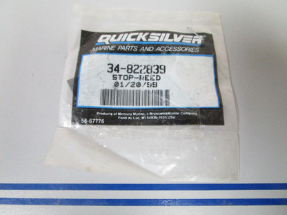 *NEW OEM* 0810 Mercury Quicksilver Lead Stop 34-822839