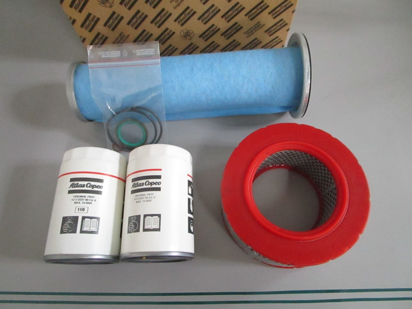 Atlas Copco 2901009902 Service Kit GA5 GA7 Air Compressor NOS NEW OEM 0820