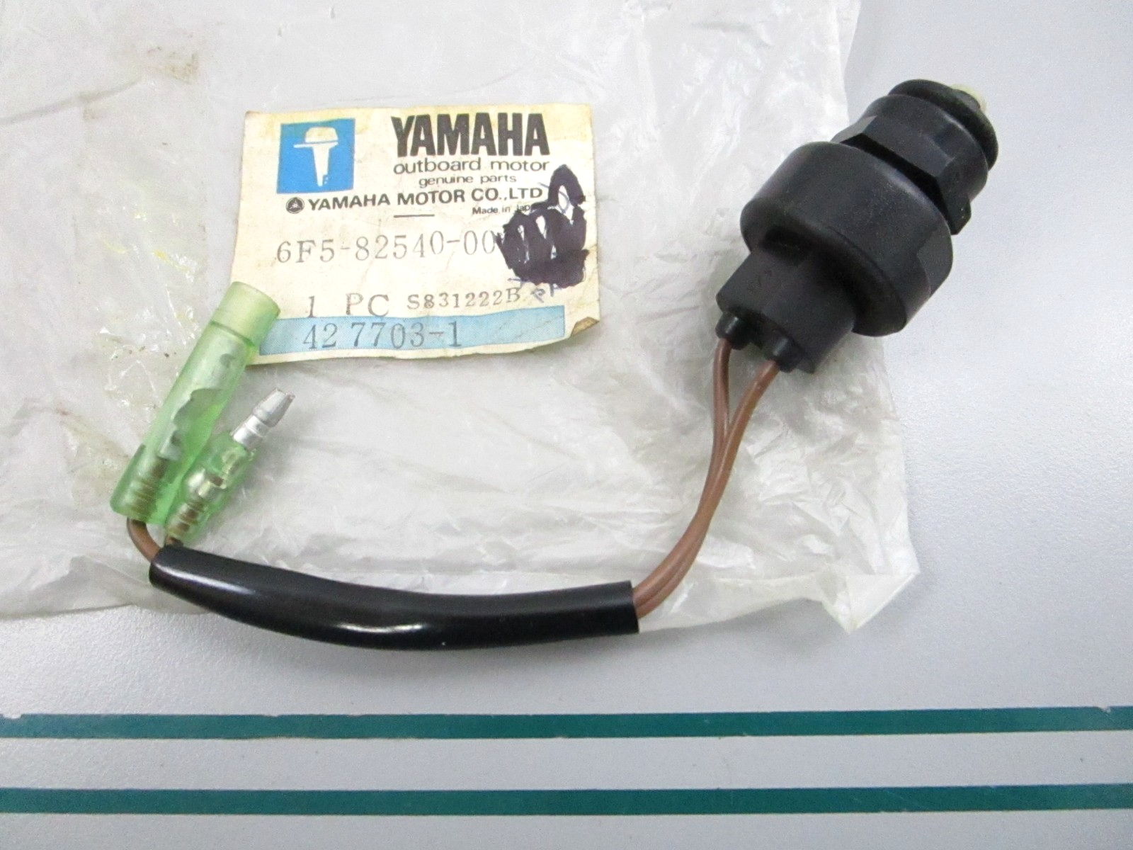 NEW OEM 6F5-82540-00-00 Yamaha Neutral Switch Assembly 0810
