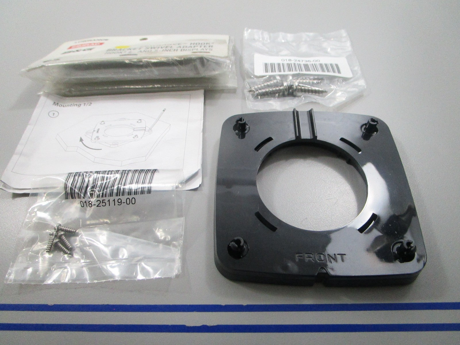 *NEW OEM* 0810 Lowrance Simrad Hook Bracket Swivel Adapter 001-14169-001