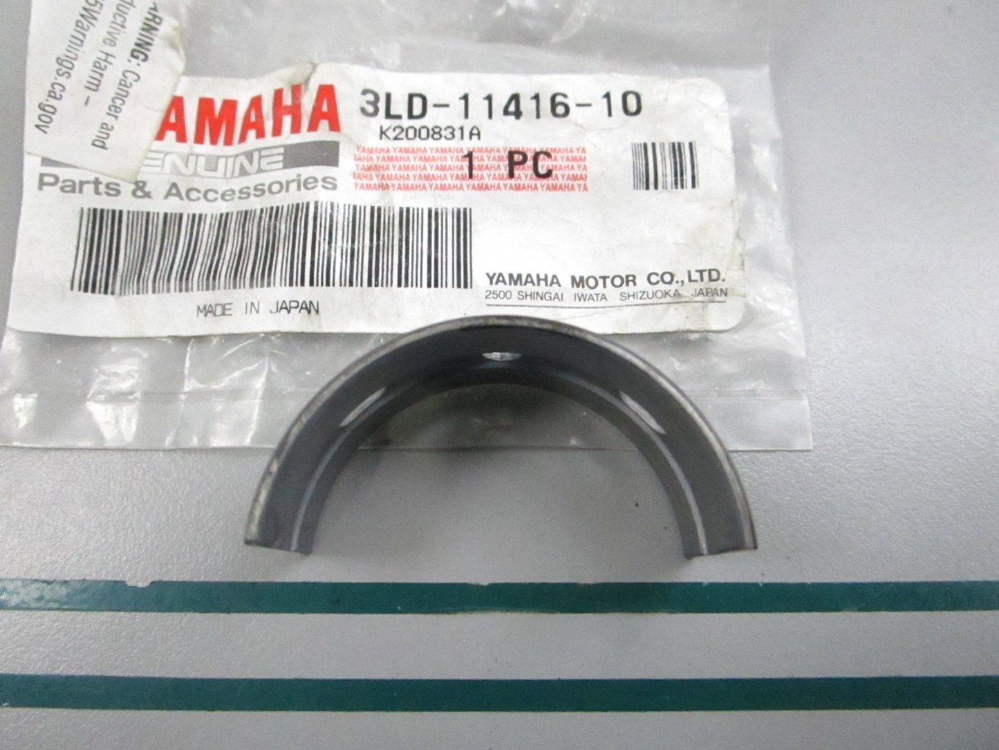 NEW OEM 3LD-11416-10-00 Yamaha Crankshaft Plane Bearing 1 0810