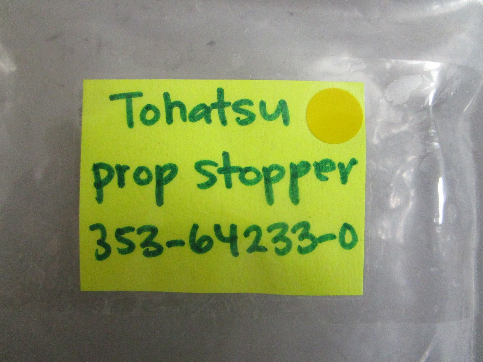 *NEW OEM* 0810 Tohatsu Propeller Stopper 353-64233-0