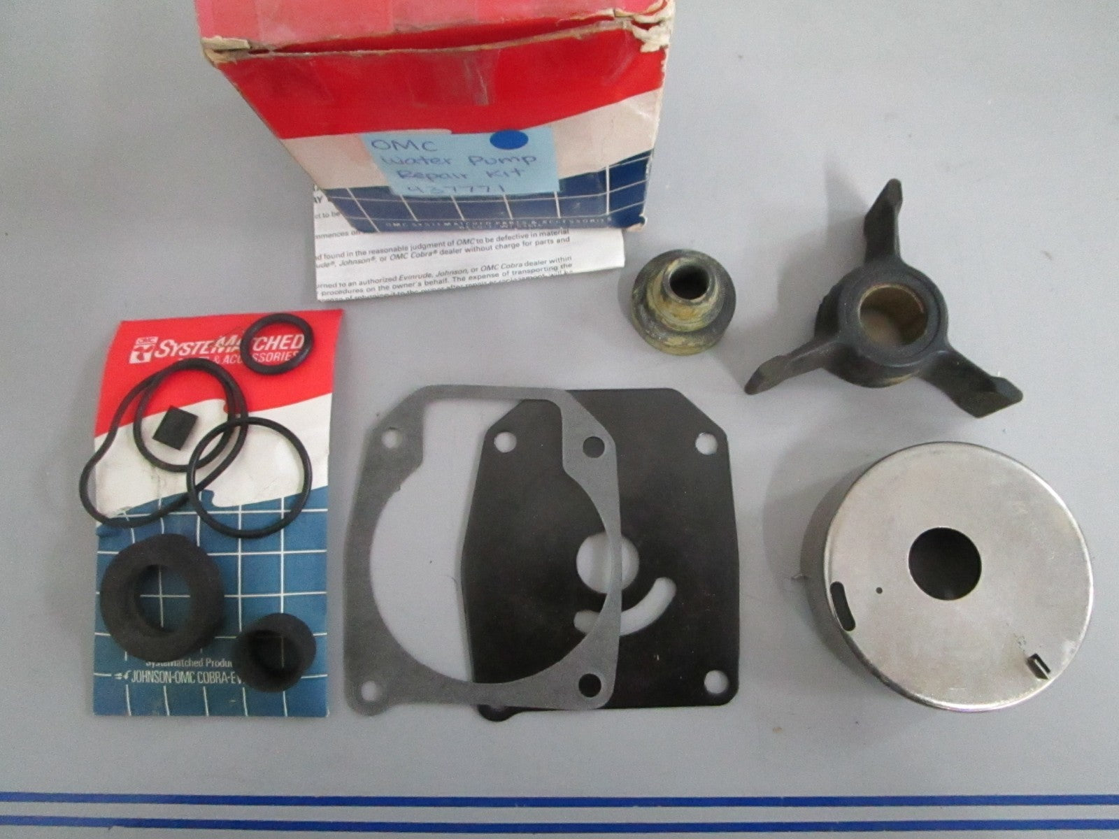 NEW OEM 437771 0437771 OMC Johnson Evinrude Water Pump Repair Kit 0820